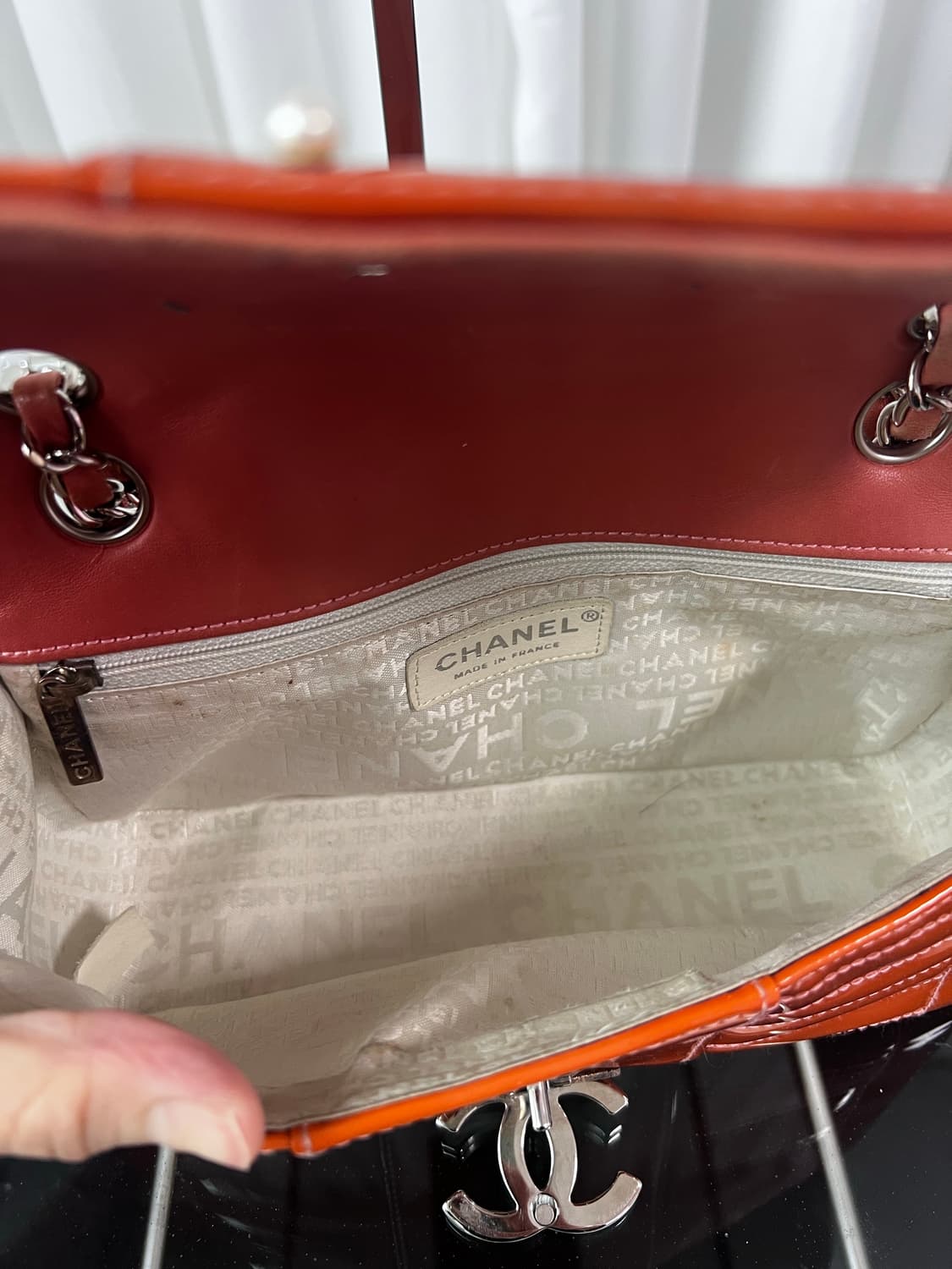 샤넬 페이던트 CC 클래식 이스트-웨스트 숄더백 상품이미지5