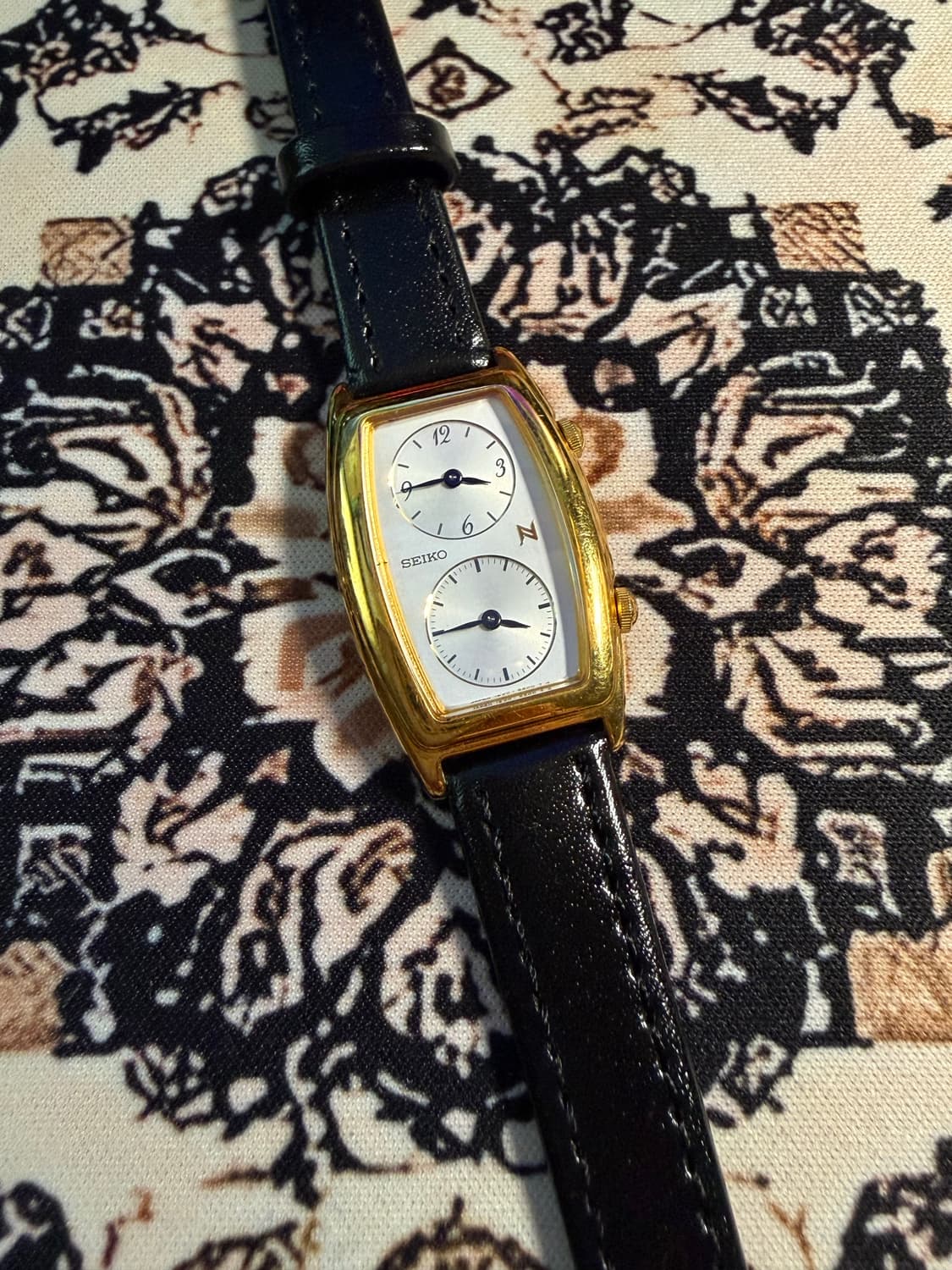 SEIKO 빈티지 Dual time여성 쿼츠 시계 상품이미지1