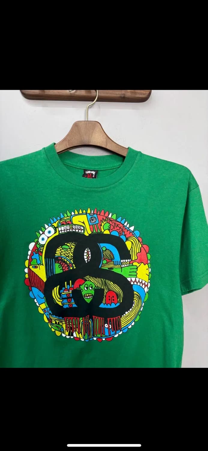 스투시 레트로 프린팅 반팔 H1634 상품이미지3