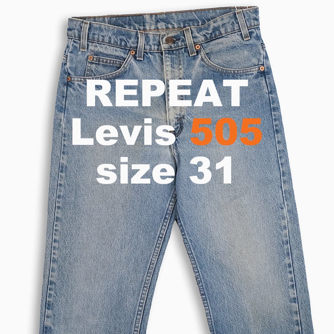 리바이스 505 오렌지탭 중청 90s USA 31인치 OR5053271 상품이미지1