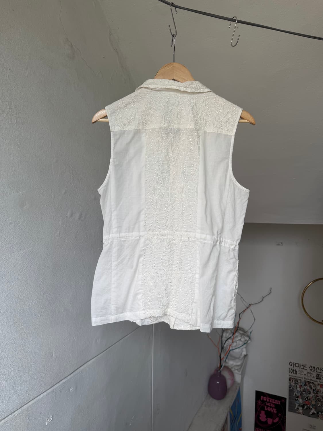 에스닉 레이스 레이어드 베스트 상품이미지5