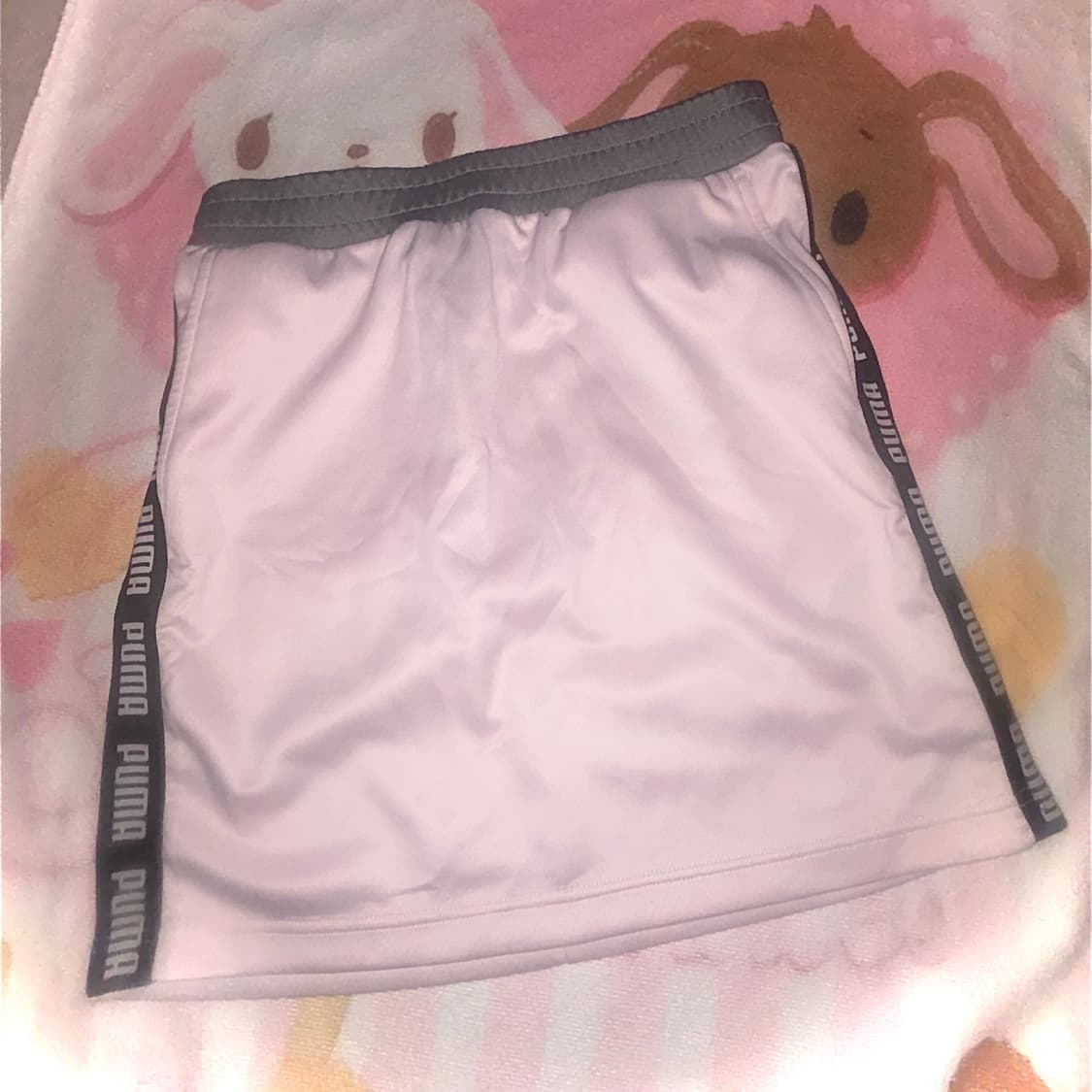 퓨마 스포티 갸루 딸기우유 져지 스커트 상품이미지1