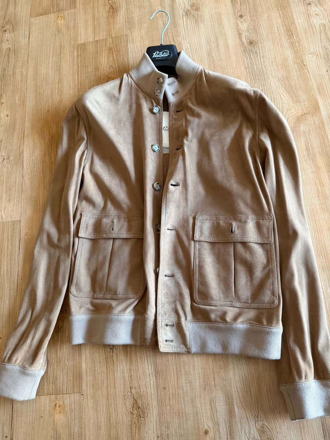 발스타 a1 스웨이드 블루종 52사이즈 베이지 상품이미지1