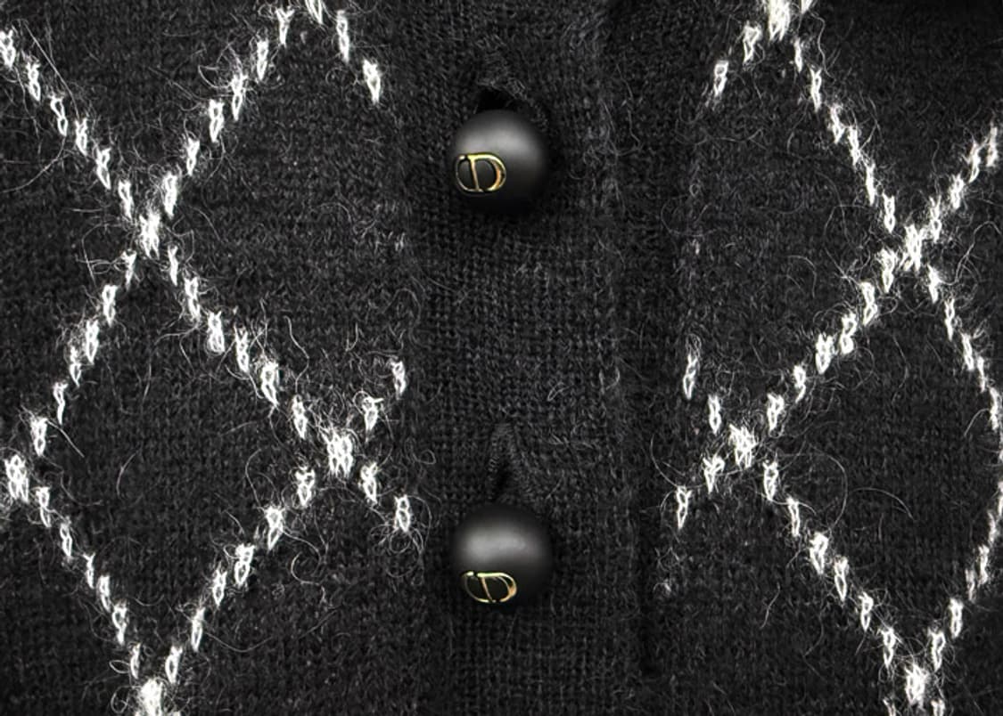 디올 체크앤 디올 타이드 칼라 스웨터 상품이미지4