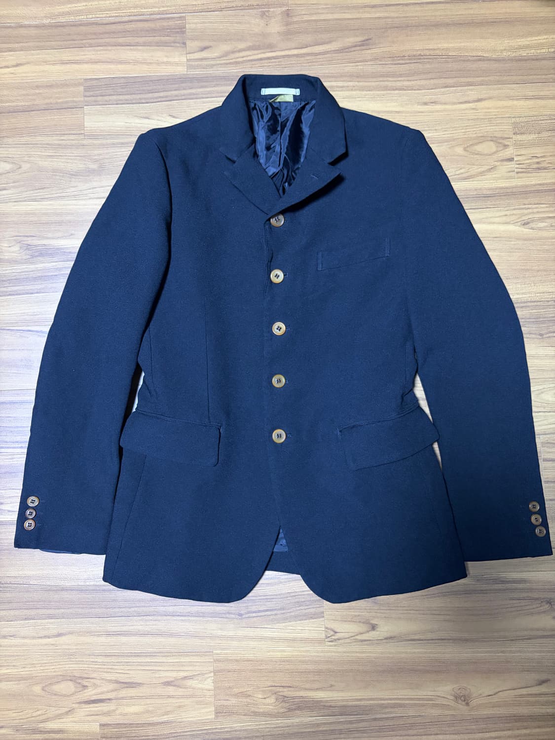 꼼데가르송 옴므 플러스 폴리에스터 축융 자켓 상품이미지5