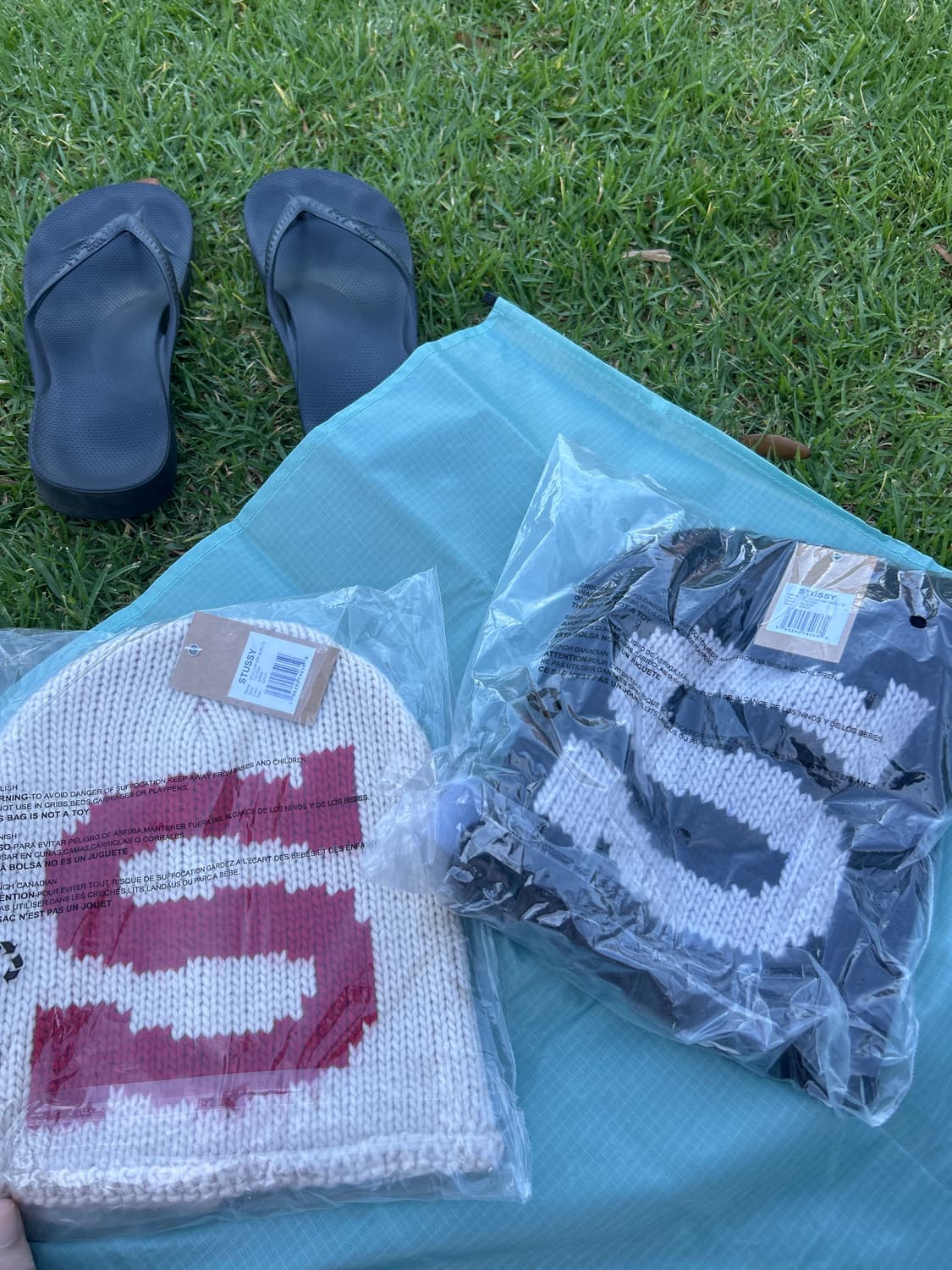 스투시 니트 스컬캡 벌리 S 블랙 상품이미지3