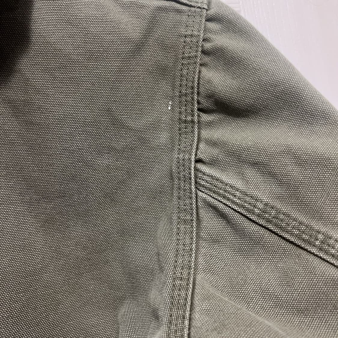 칼하트 J318 후드집업 자켓 모스 그린 L 상품이미지5