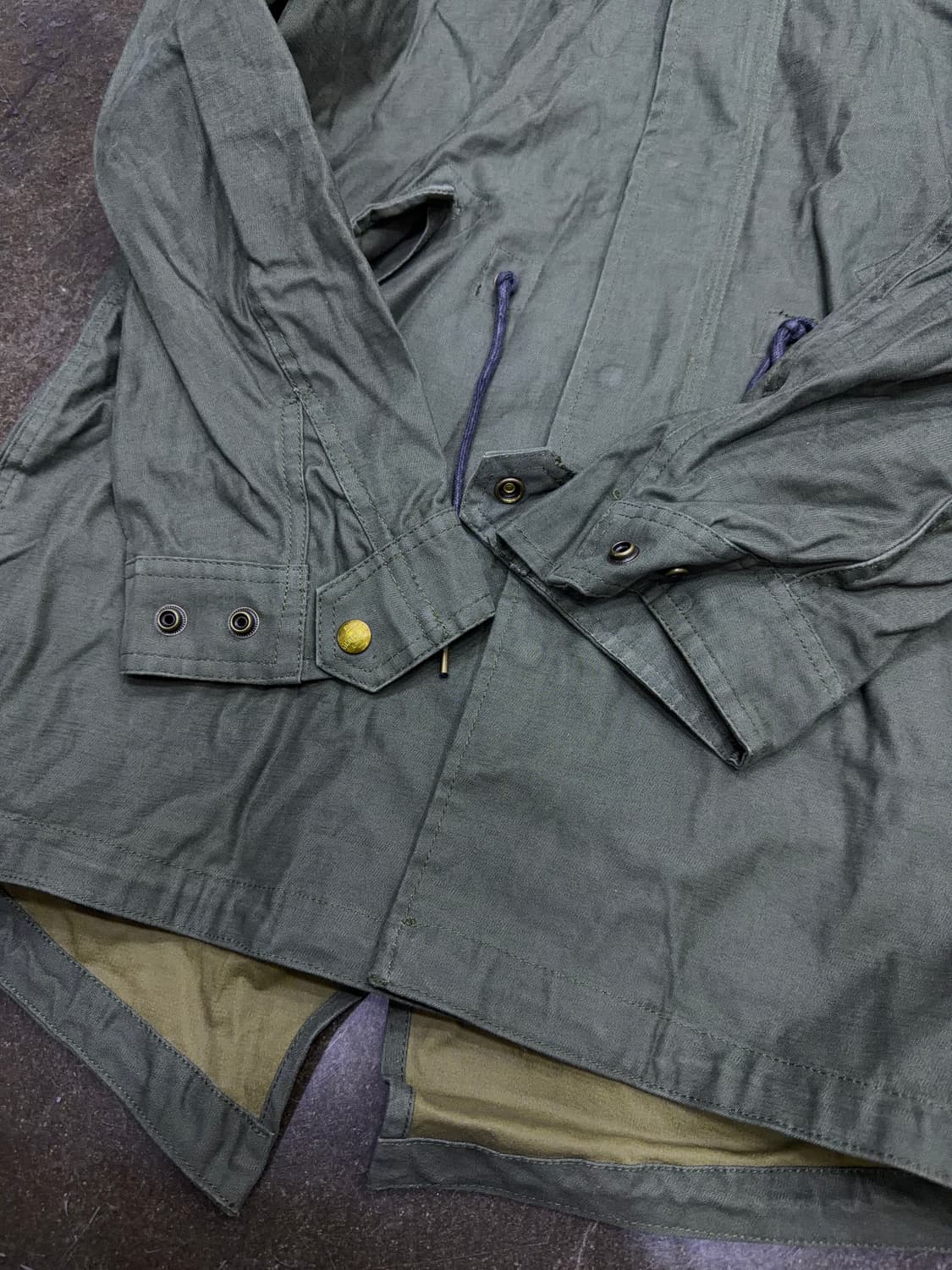 스카치앤소다 피쉬테일 M65 파카 후드 야상자켓 올리브 M 상품이미지7