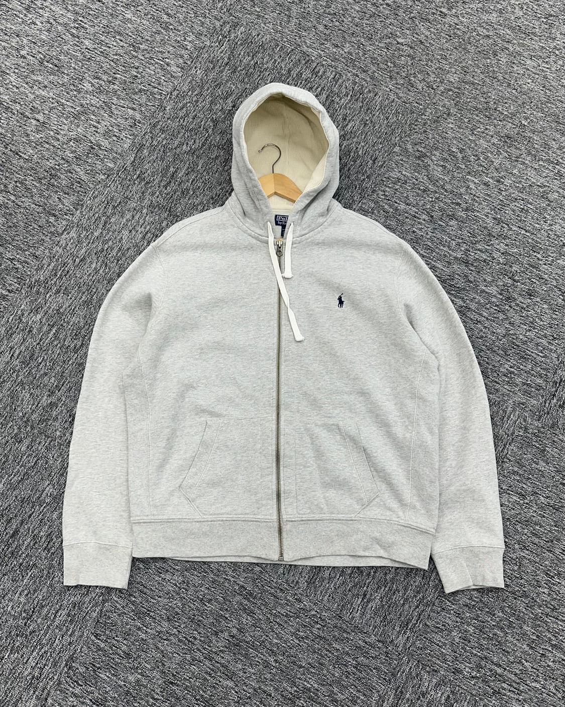 (XL)90'S 폴로 써멀 후드집업-M1039 상품이미지1