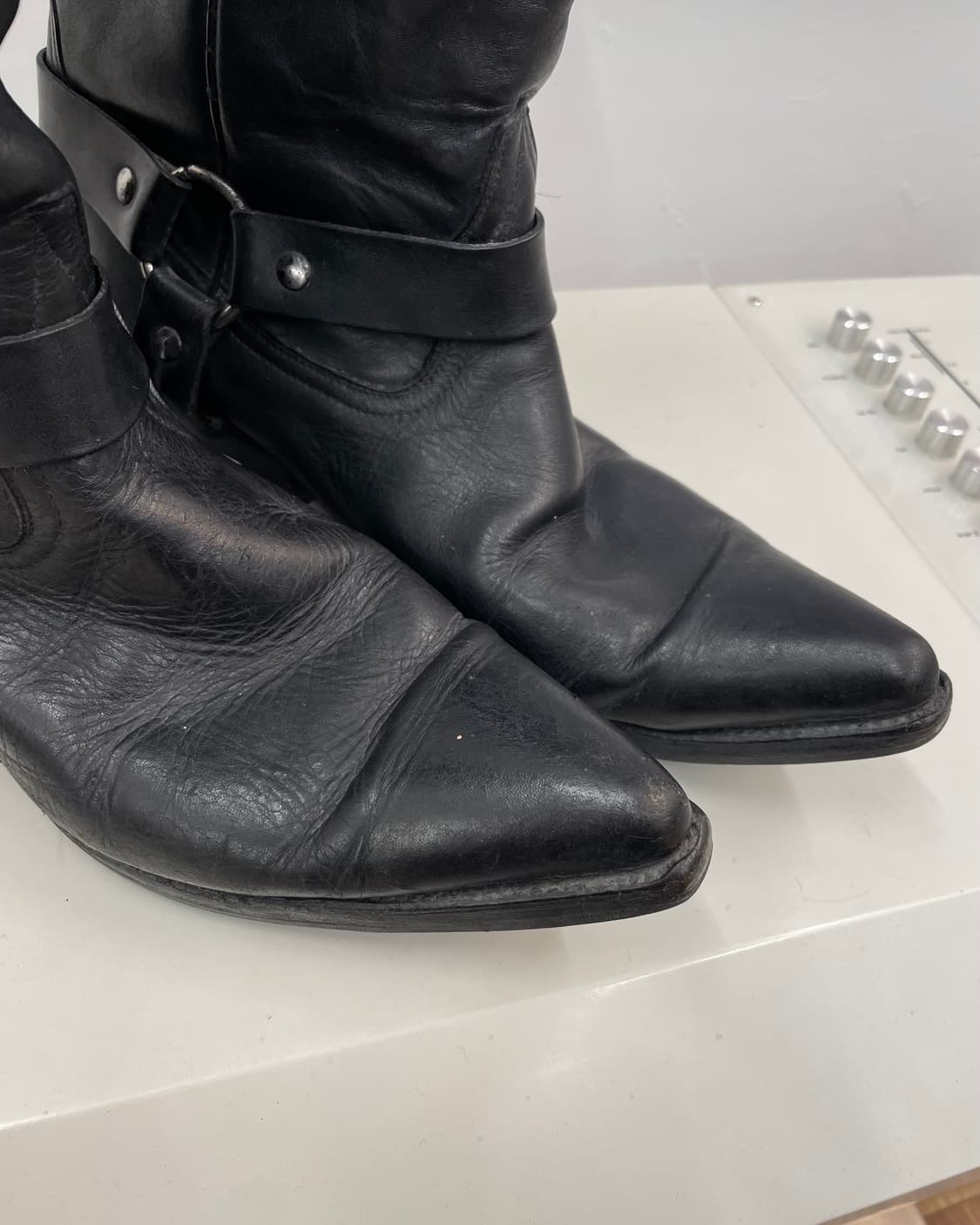 [270] 80-90s 레더 웨스턴 부츠 상품이미지8