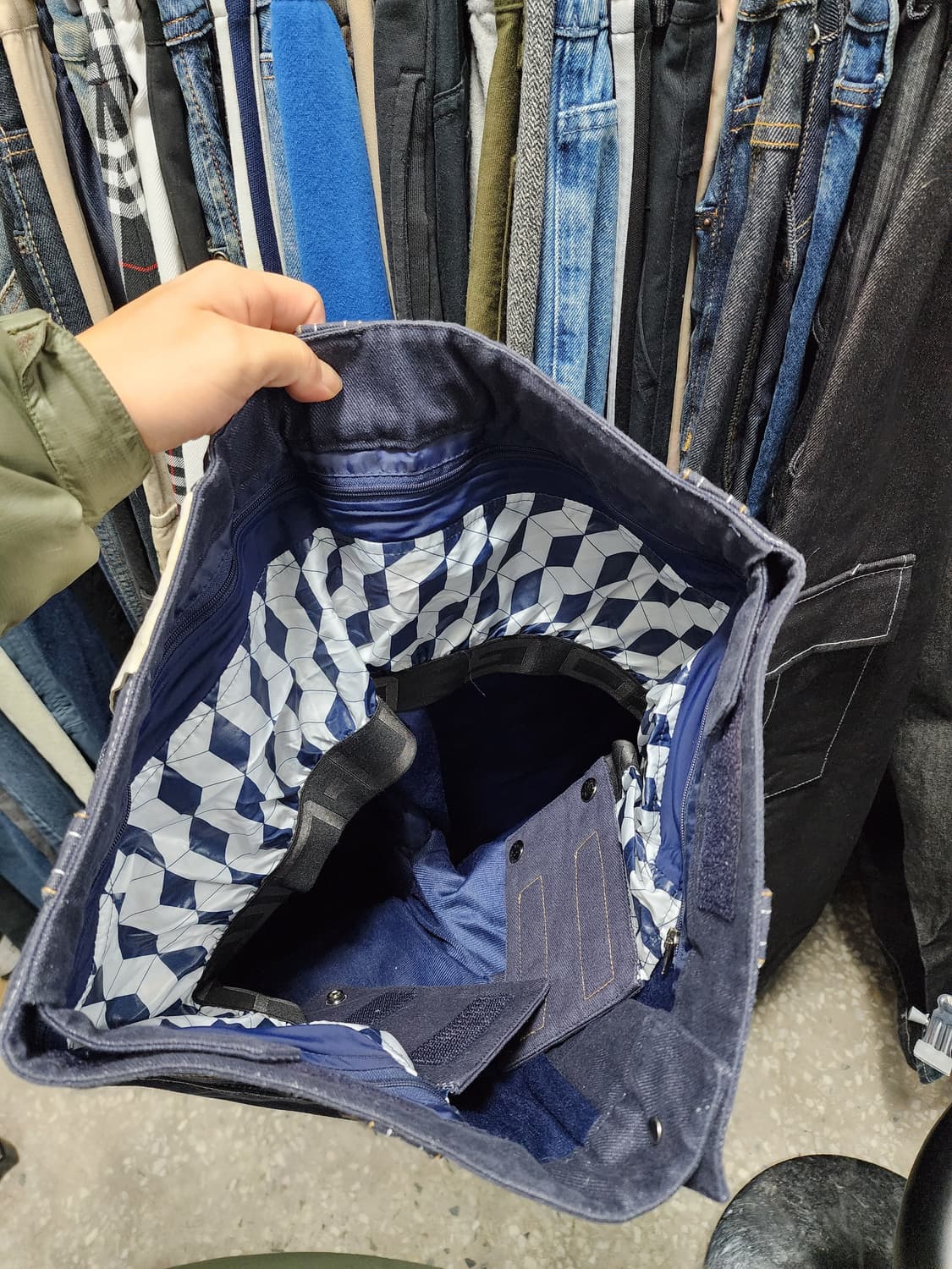 언리미티드G 생지 데님 스키 보드복 하의 상품이미지10