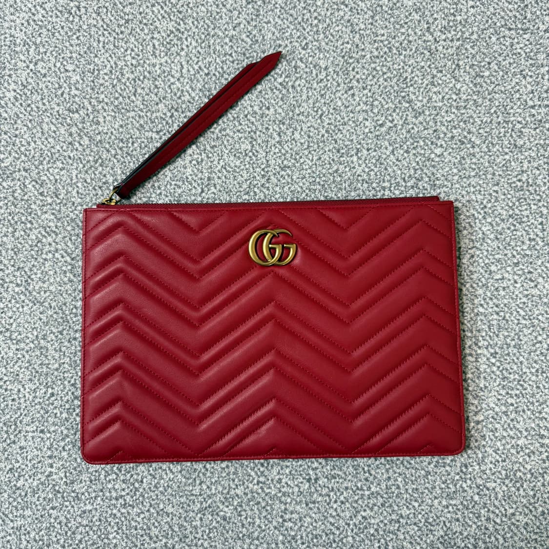 GUCCI 구찌 마몽 파우치 레드 상품이미지1