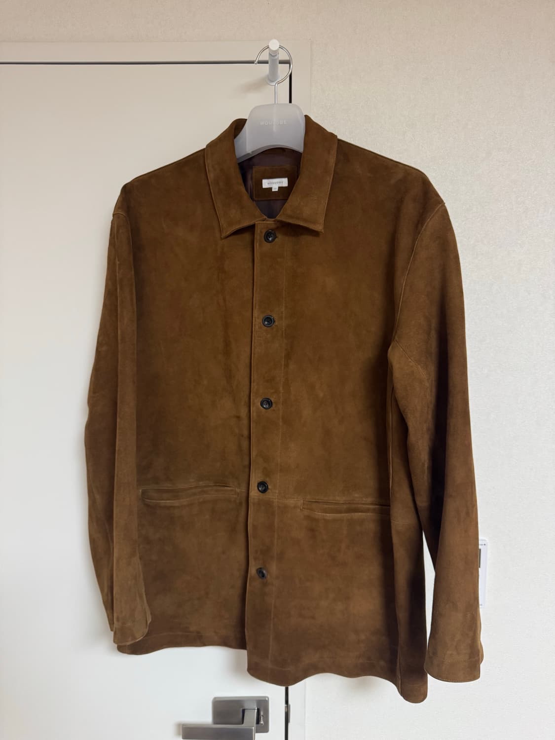우드비 고트 스웨이드 자켓 브라운 3사이즈 상품이미지1