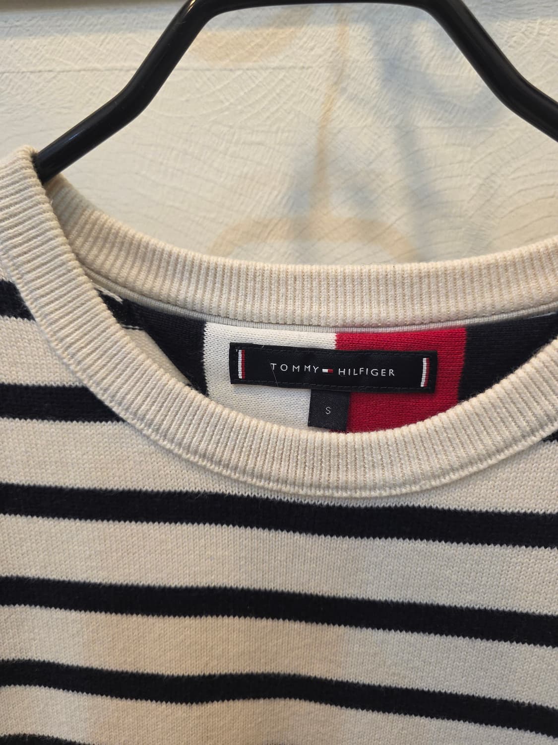 타미힐피거 스트라이프 코튼니트 상품이미지1