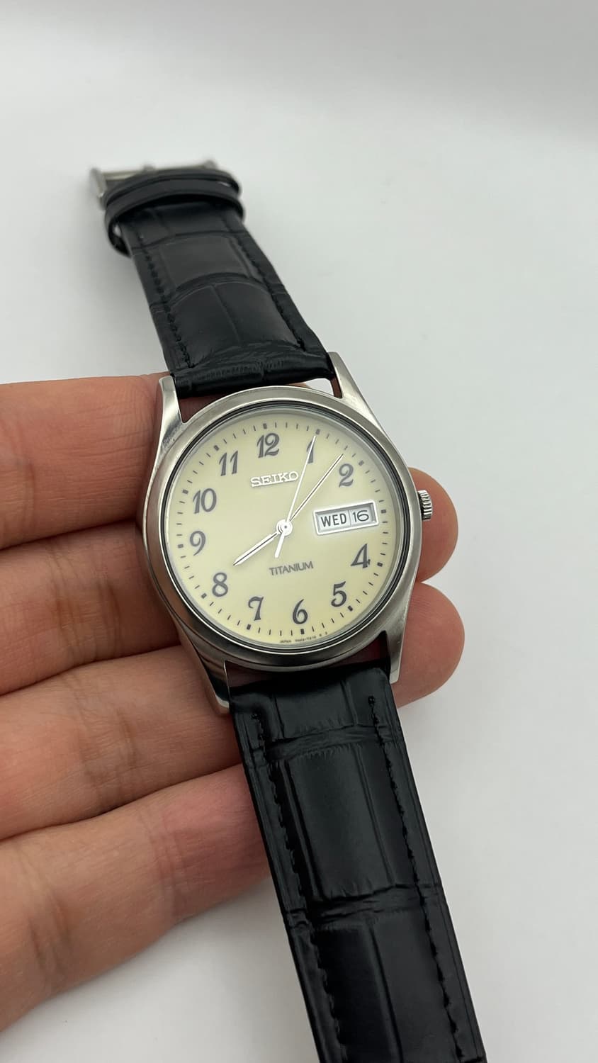 세이코 빈티지 티타늄 데이데이트 상품이미지4