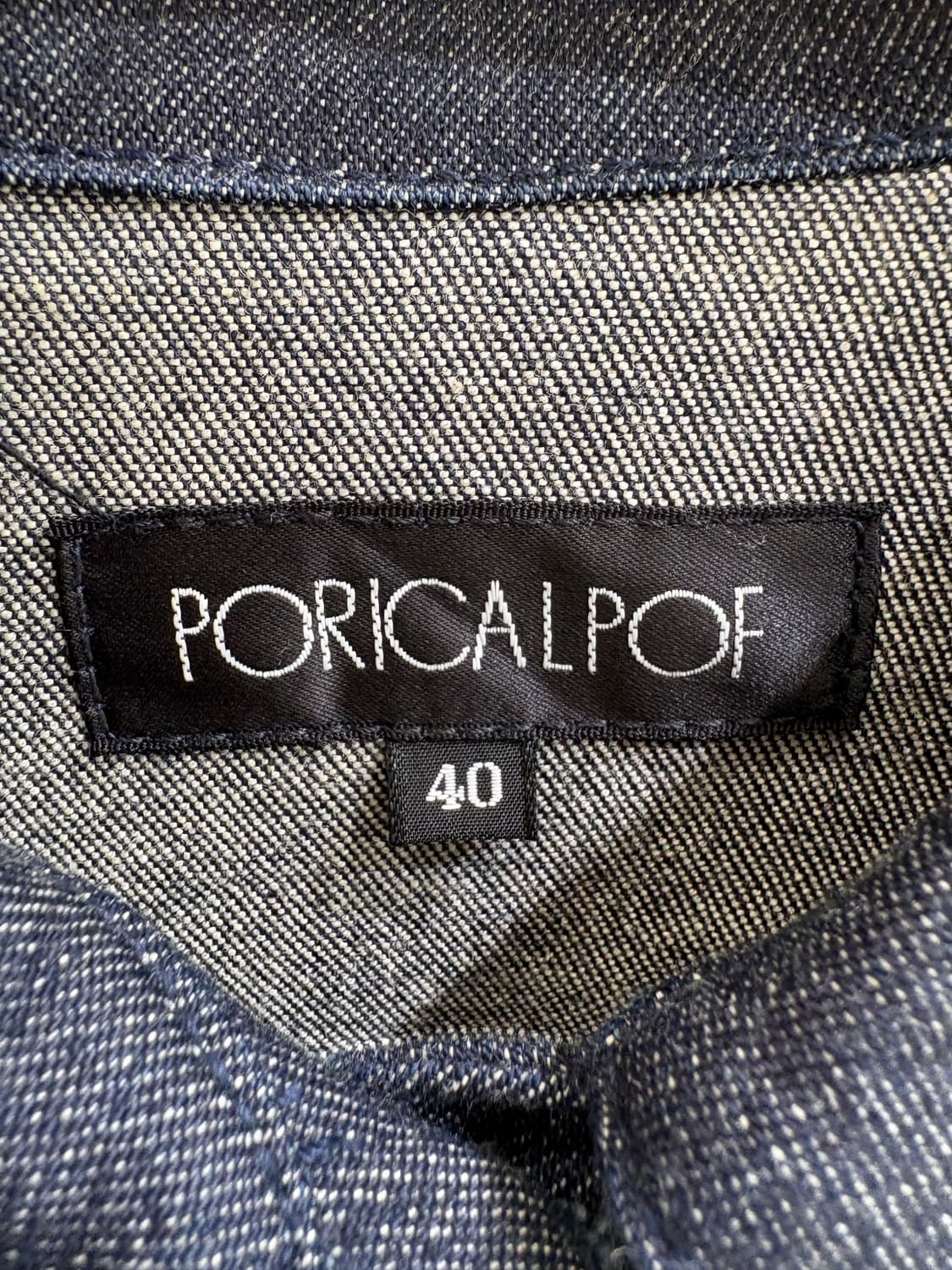 PORICALPOF 데님자켓 상품이미지6