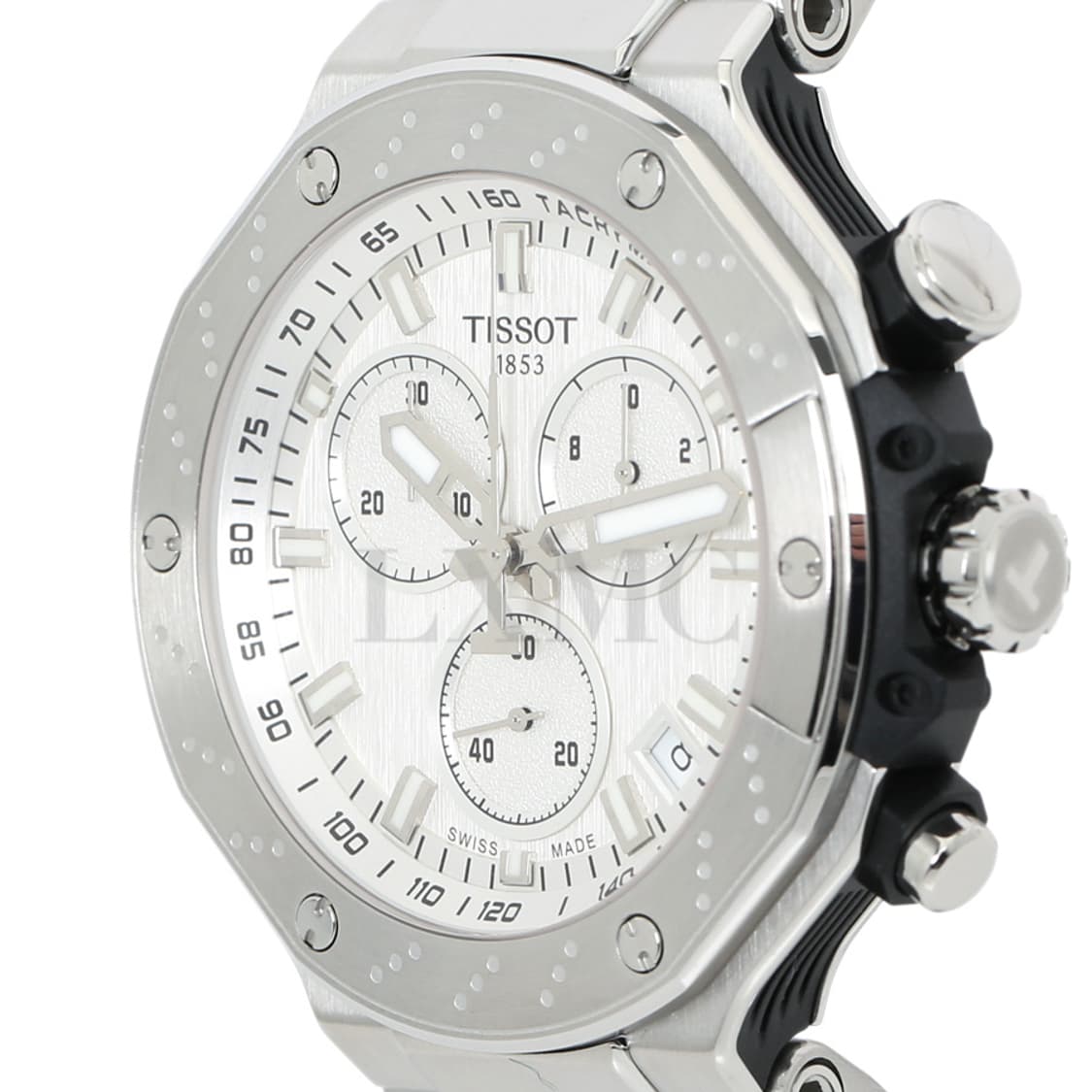 티쏘 T-레이스 크로노그래프 워치 스틸시계 T141.417.11.031. 상품이미지5