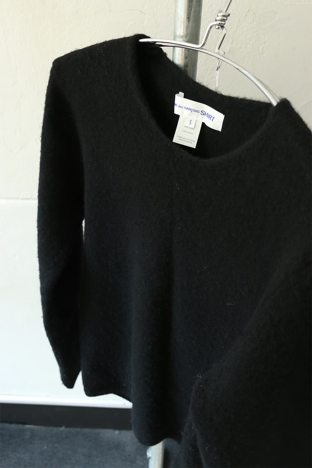꼼데가르송 셔츠 블랙 니트 상품이미지5