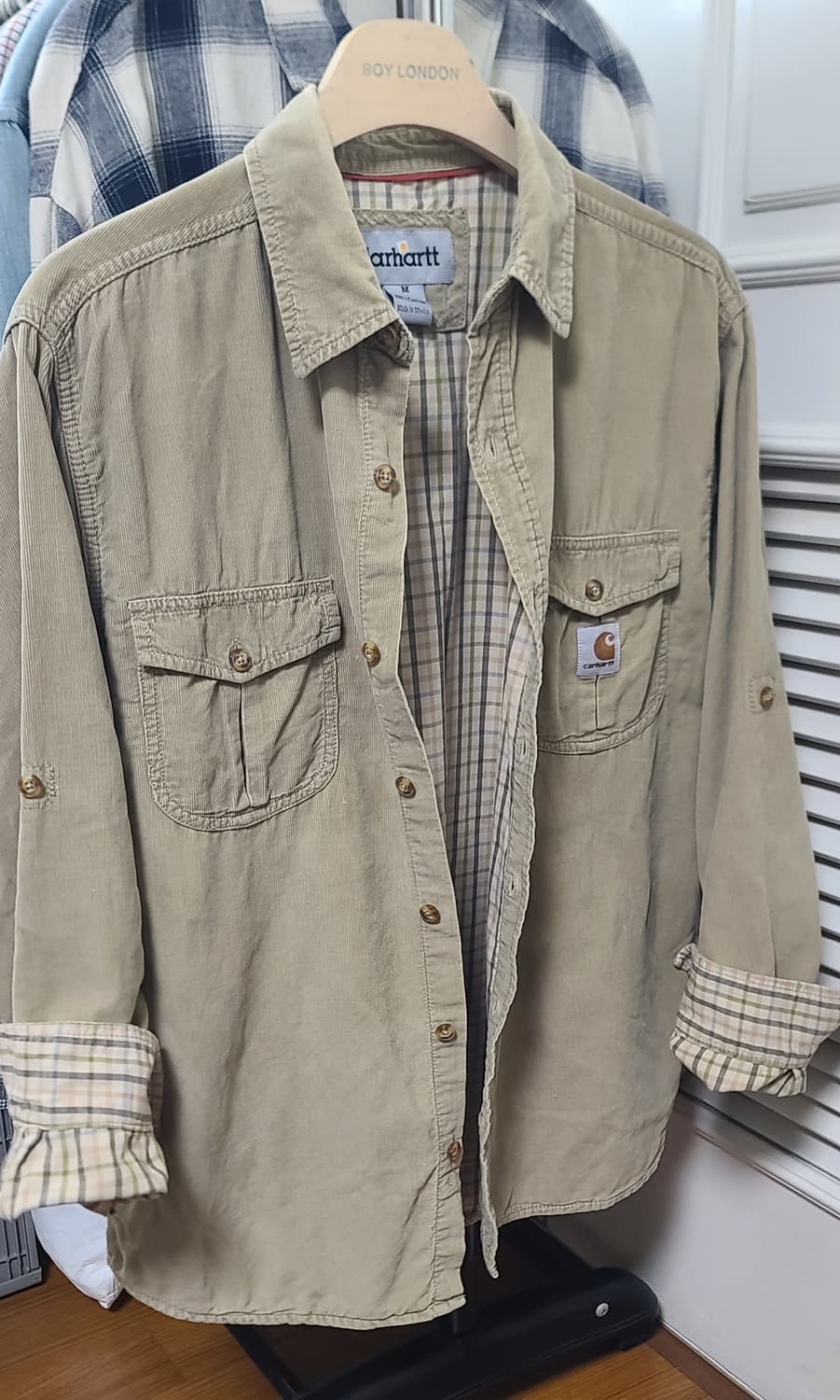 칼하트  코듀로이 셔츠 상품이미지1