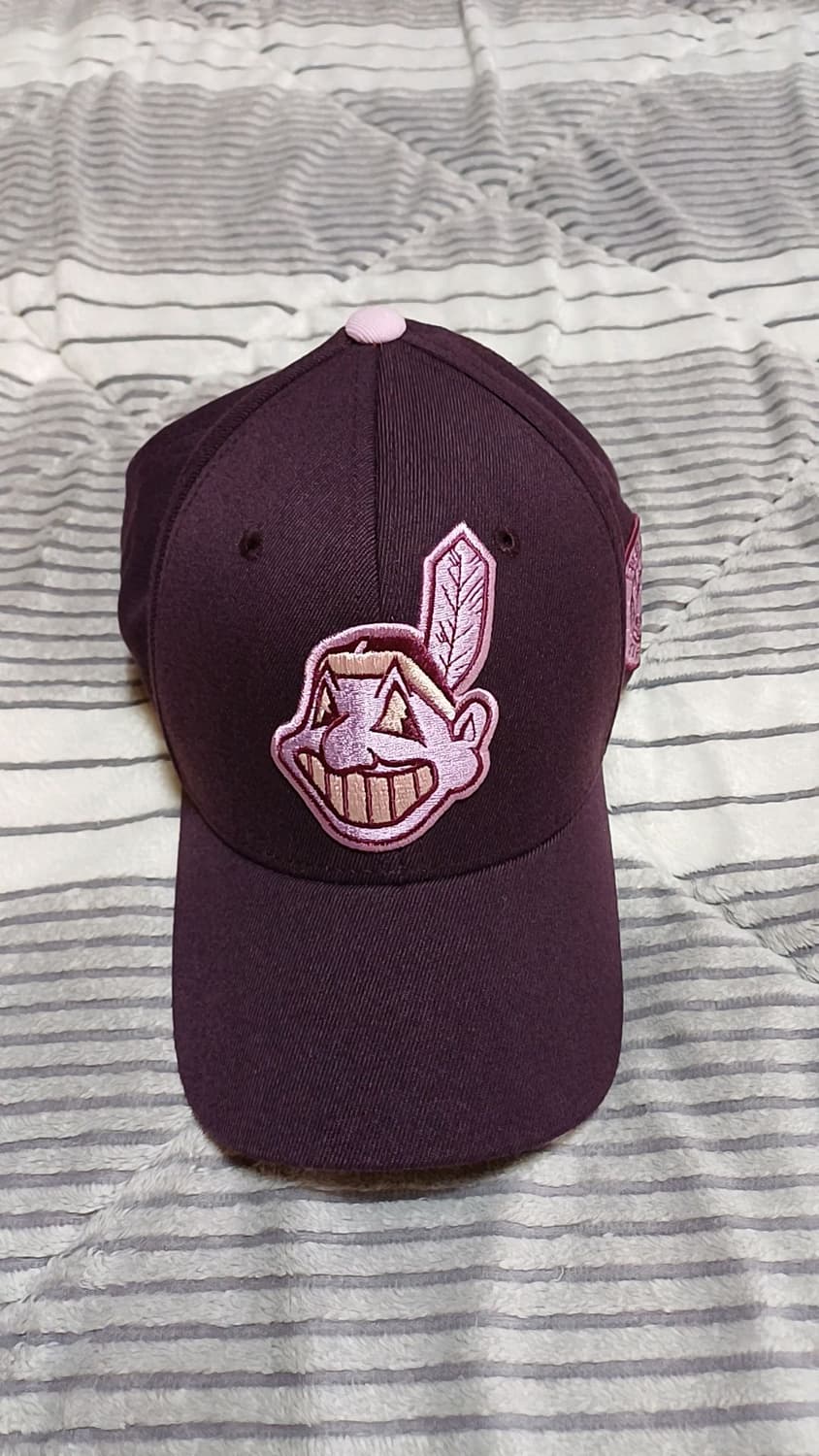 MLB 인디언 밴딩야구모자 여성57 상품이미지1