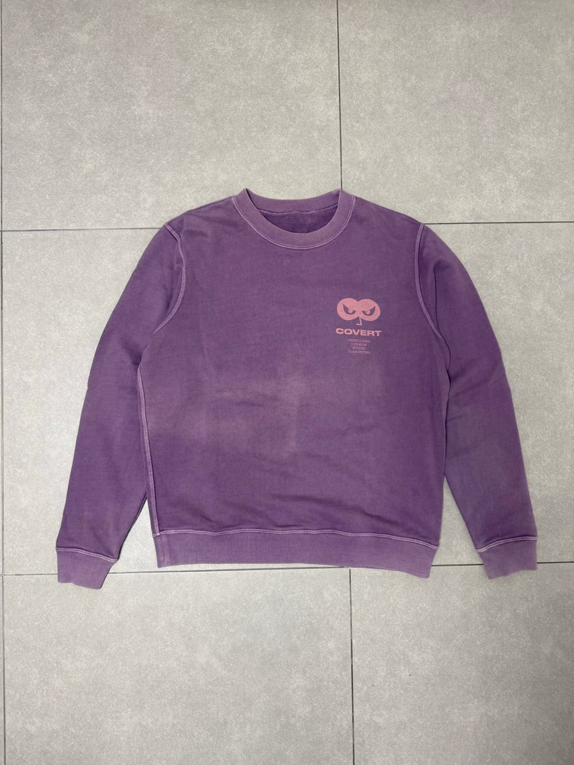 covert 맨투맨 2사이즈 상품이미지1