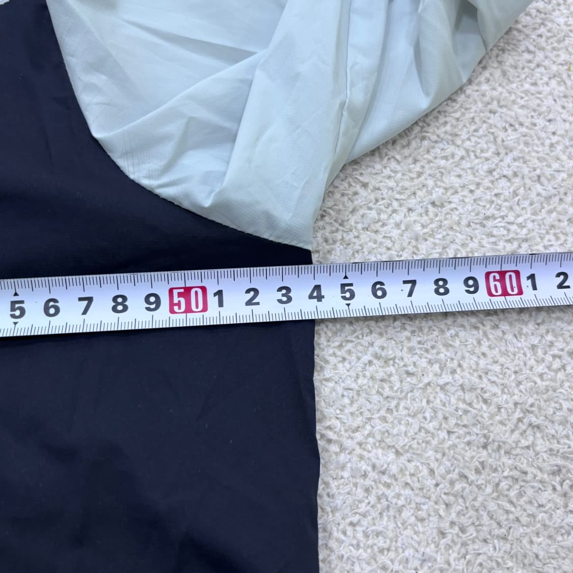 100 밀레 남성 투톤 나일론 바람막이 집업 자켓 0625E 상품이미지6