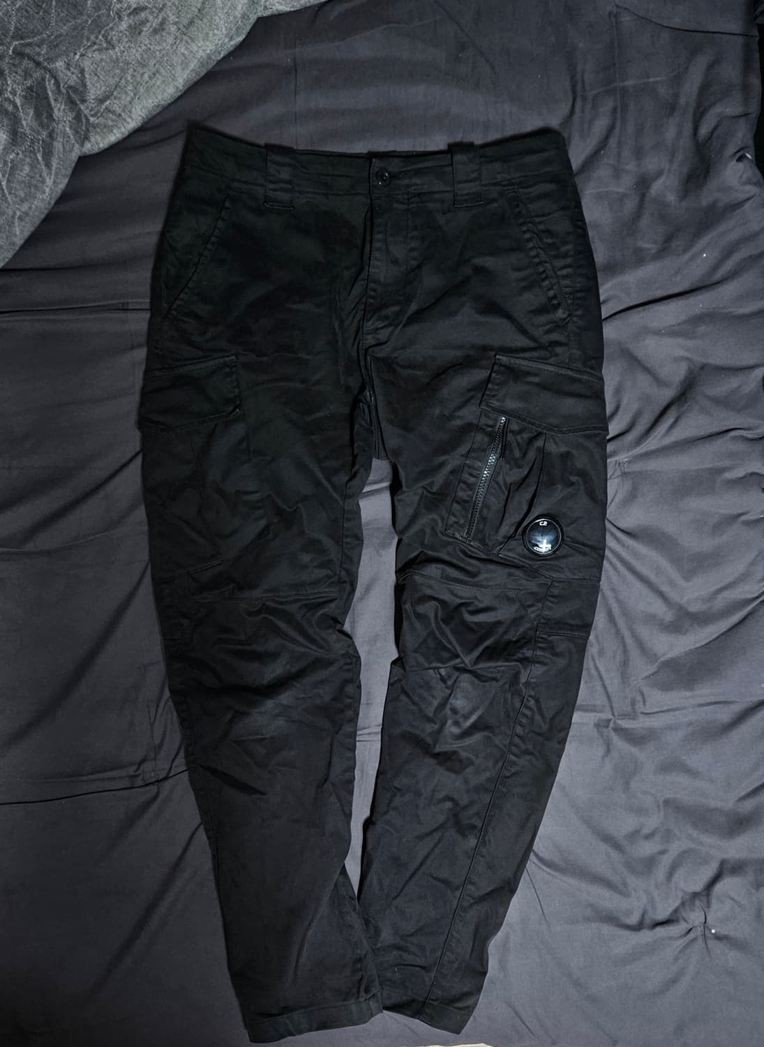 CP컴퍼니 렌즈 와펜 카고팬츠 BK 46 상품이미지3