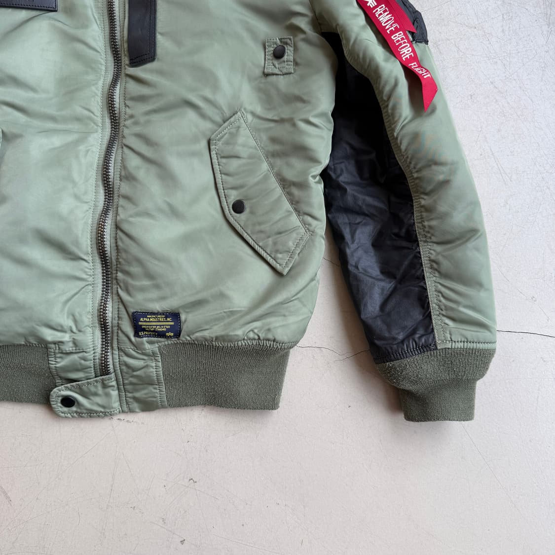 알파 인더스트리 플라이트 자켓 상품이미지2