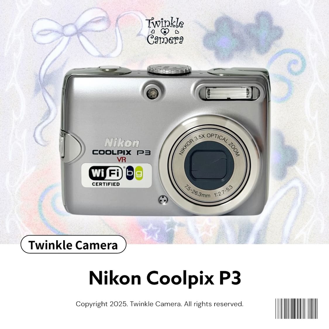 (희귀⚡️) Nikon 니콘 쿨픽스 P3 상품이미지1