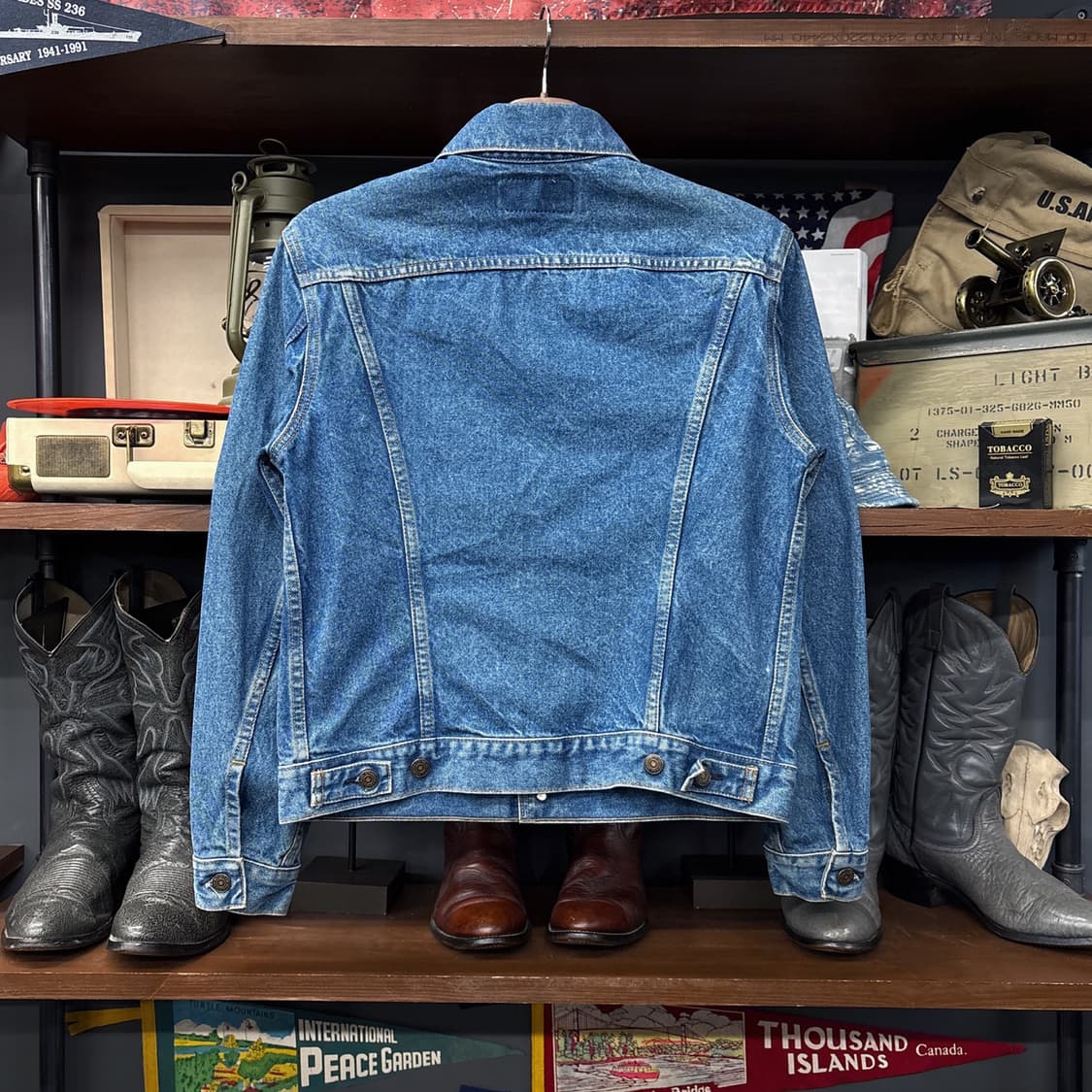 90s 리바이스 70505 빈티지 페이딩 타입3 트러커 데님자켓 N919 상품이미지2