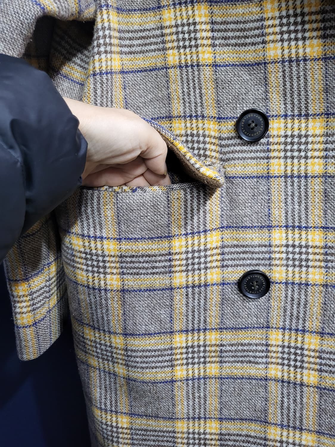 쥬시쥬디 오버핏 울 코트 상품이미지4