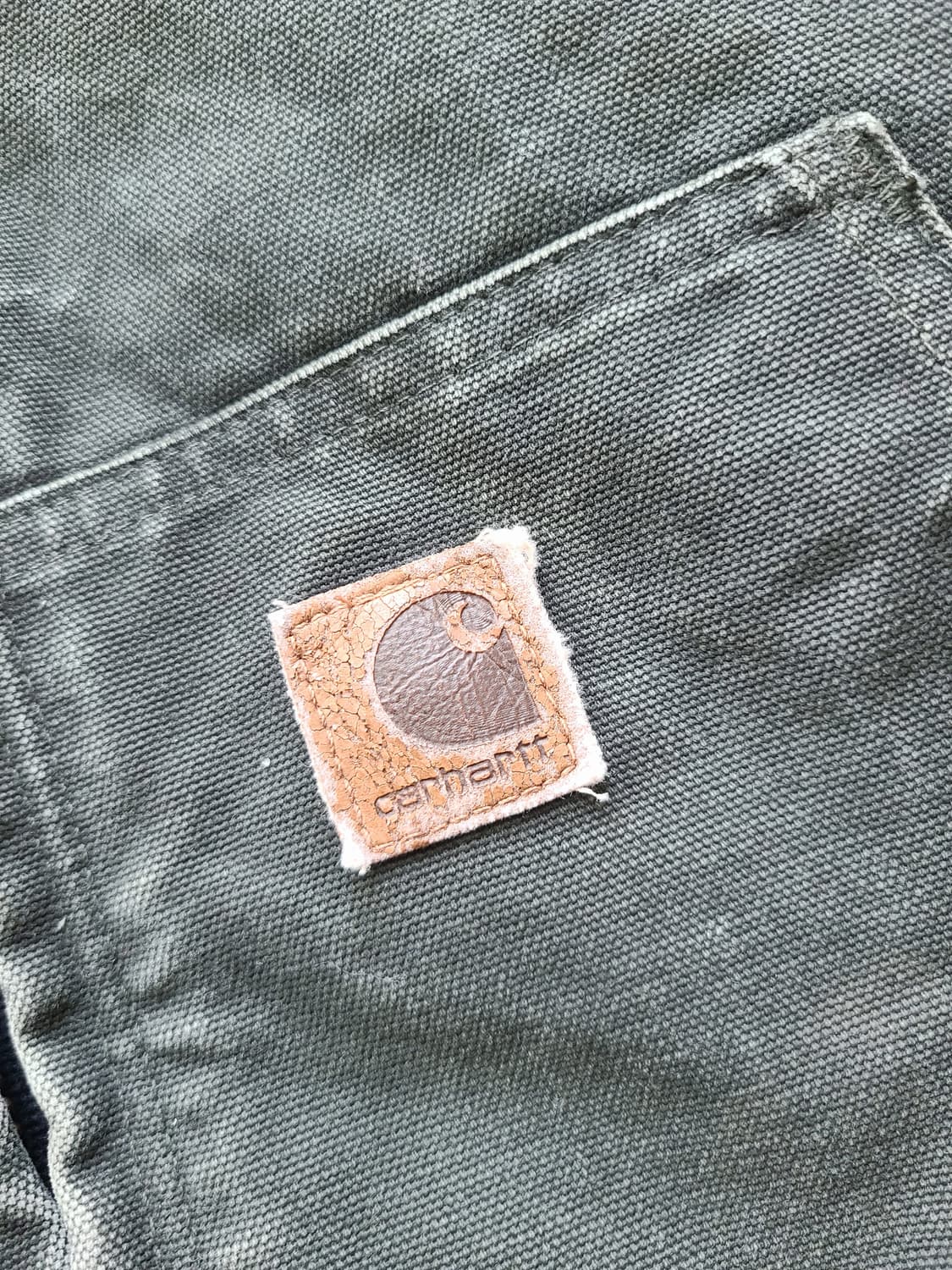 칼하트 j130 액티브 자켓 mos 모스그린 판매 상품이미지7