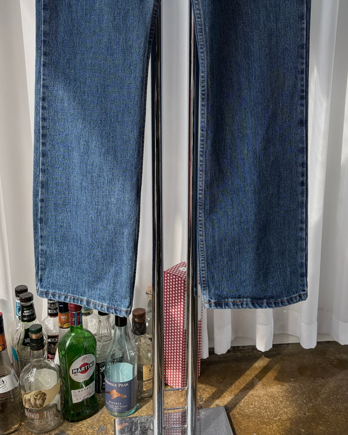 [33인치]리바이스 00s 멕시코산 517 부츠컷 데님 팬츠 상품이미지4