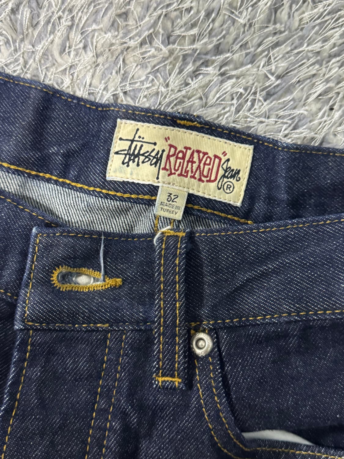 스투시 빅올진 인디고 상품이미지2