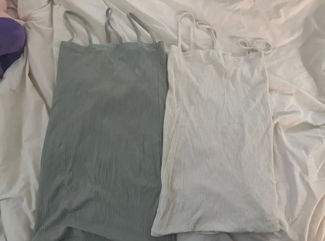 베이스레인지 슬리브리스 일괄 2장 상품이미지1