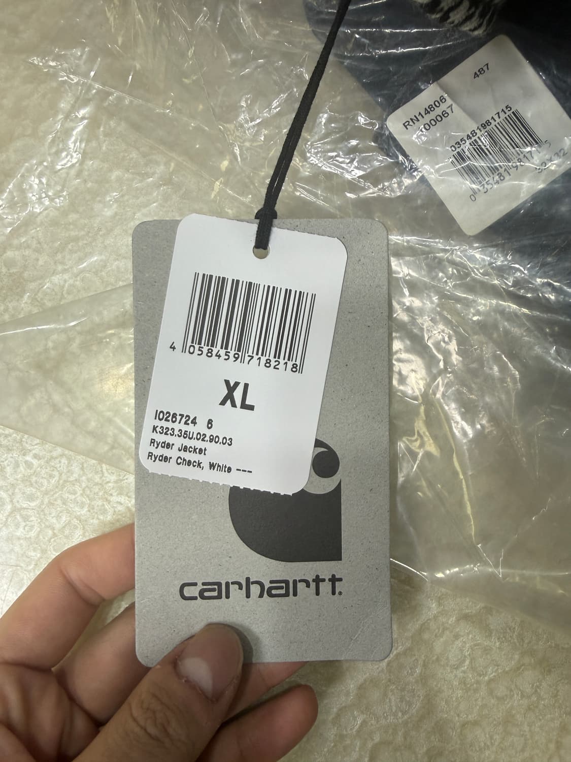 Carhartt Houndstooth Ryder Jacket 상품이미지3