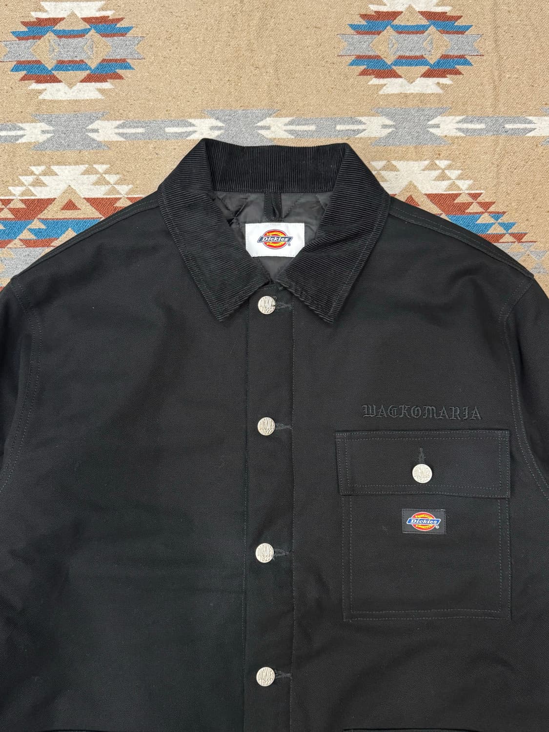 [L] 와코마리아 x 디키즈 커버올 자켓 블랙 상품이미지2