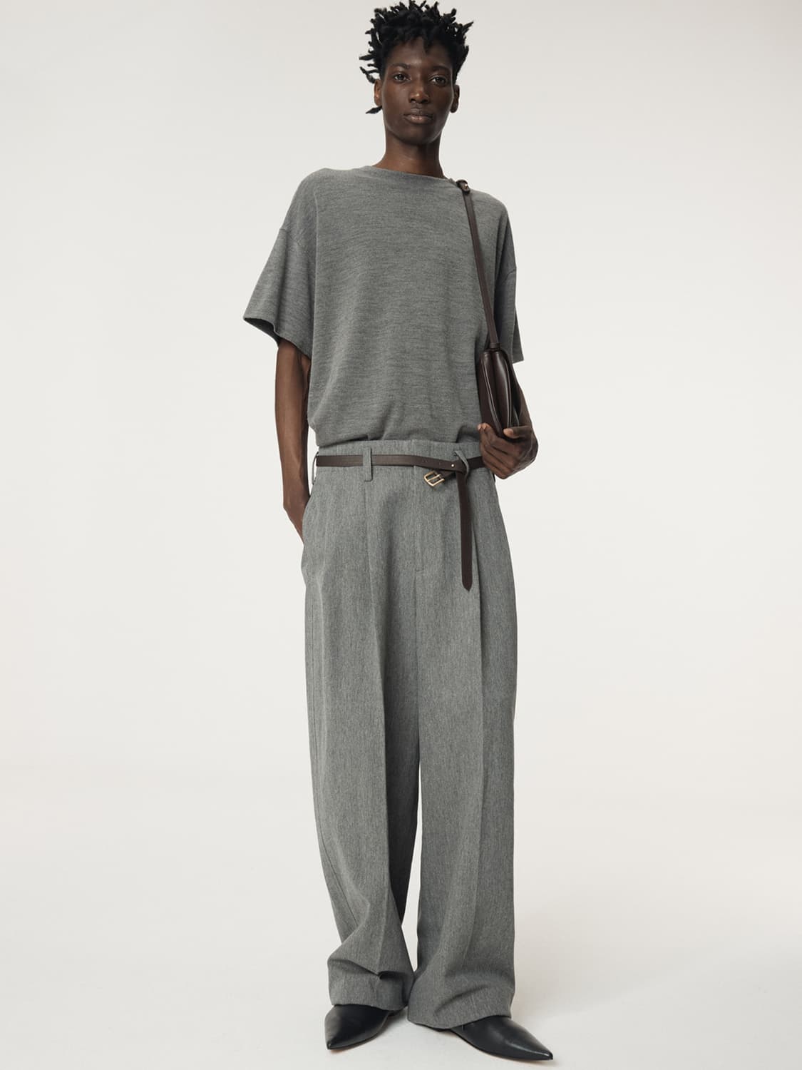 (S) 렉토 QUINCY WOOL BELTED PANTS  상품이미지3
