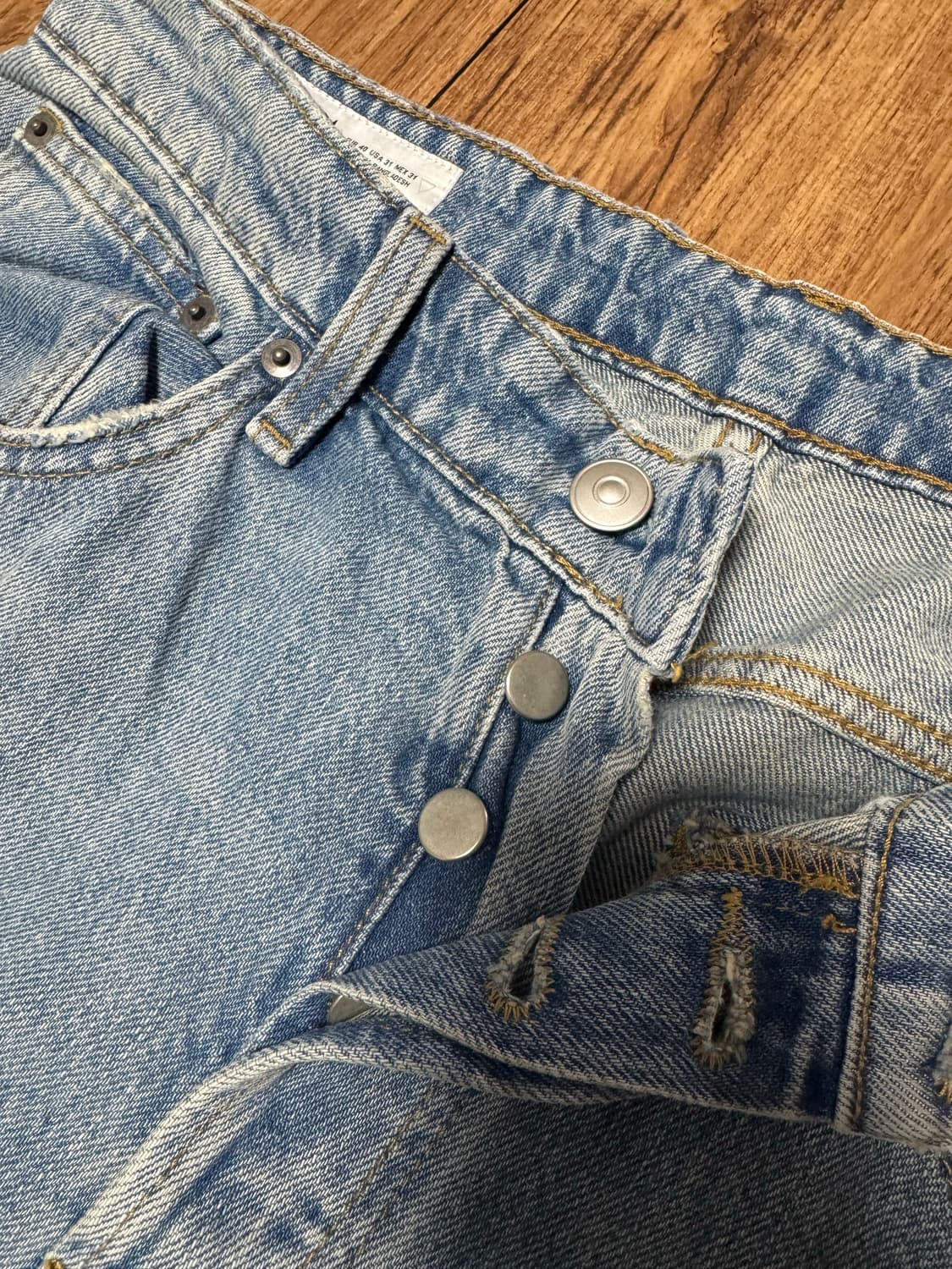 ZARA 데님 스트레이트핏 상품이미지4