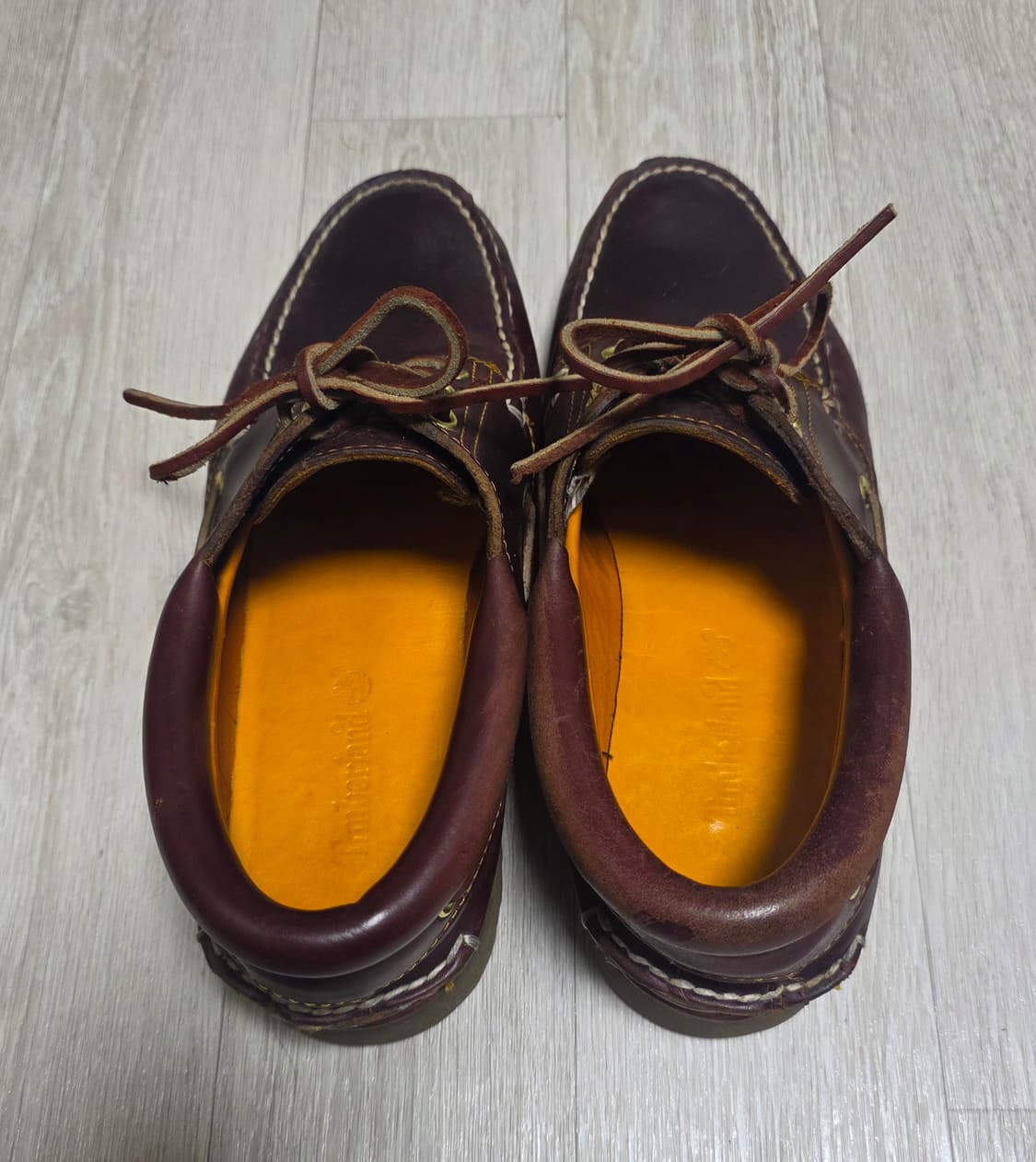 팀버랜드 클래식 3아이 보트슈즈 8W 상품이미지3