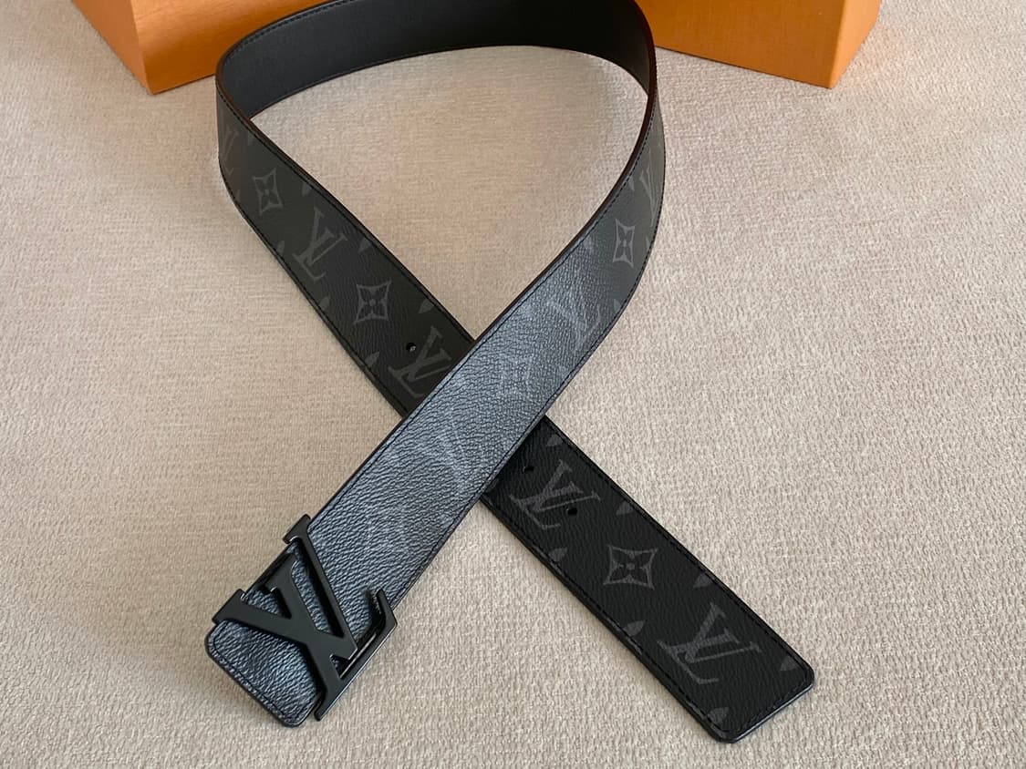 루이비통 LV 블랙 이니셜 이클립스 벨트 40mm 85사이즈 상품이미지6
