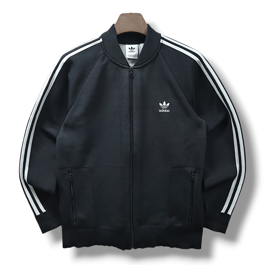 [XL/105] 아디다스 블랙 BF 니트 트랙탑 져지 상품이미지1