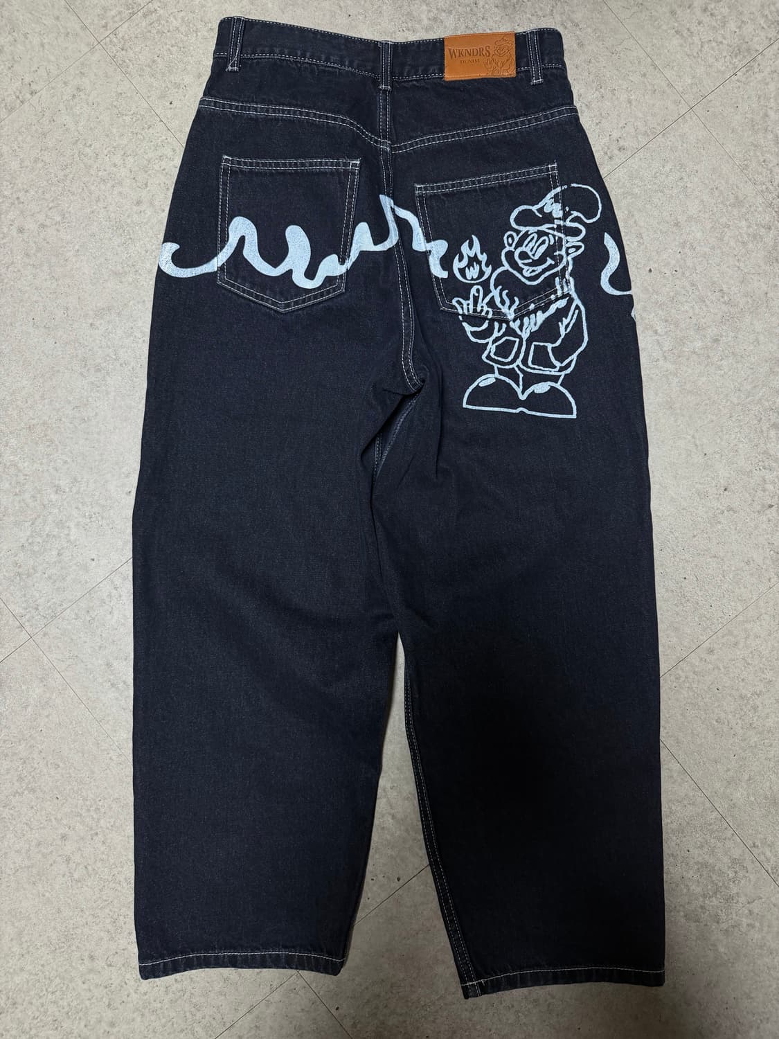 위캔더스 DWARF DENIM PANTS (DENIM) 상품이미지2