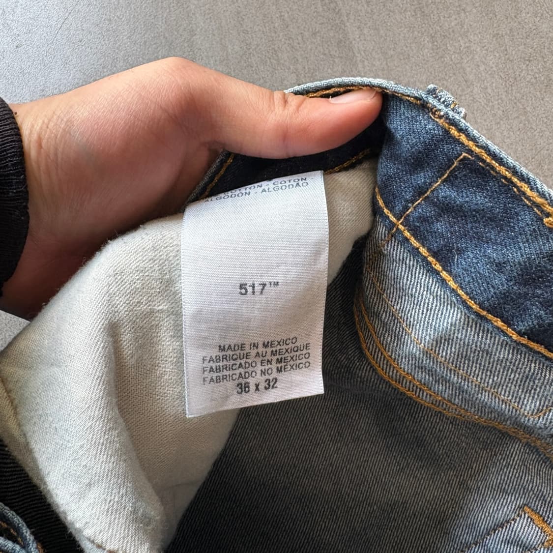 리바이스 정품 517 데님 팬츠 바지 상품이미지6
