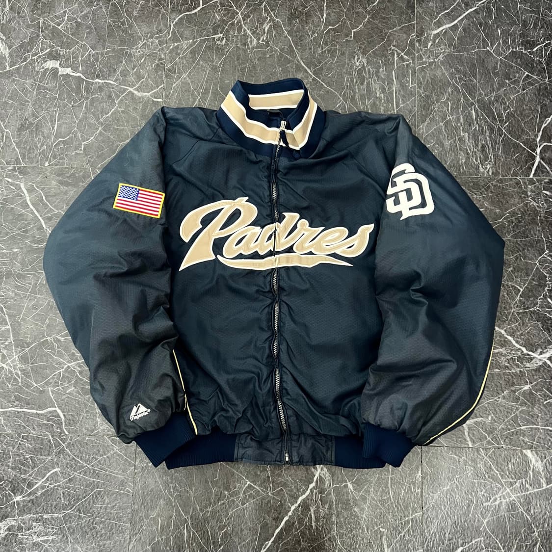마제스틱 샌디에이고 파드리스 바시티 자켓 상품이미지2