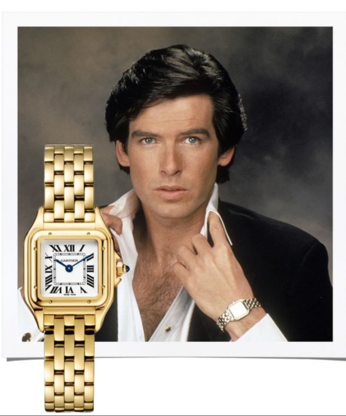 까르띠에 팬더 18K 두줄 콤비 M 쿼츠 남녀공용 시계  상품이미지7