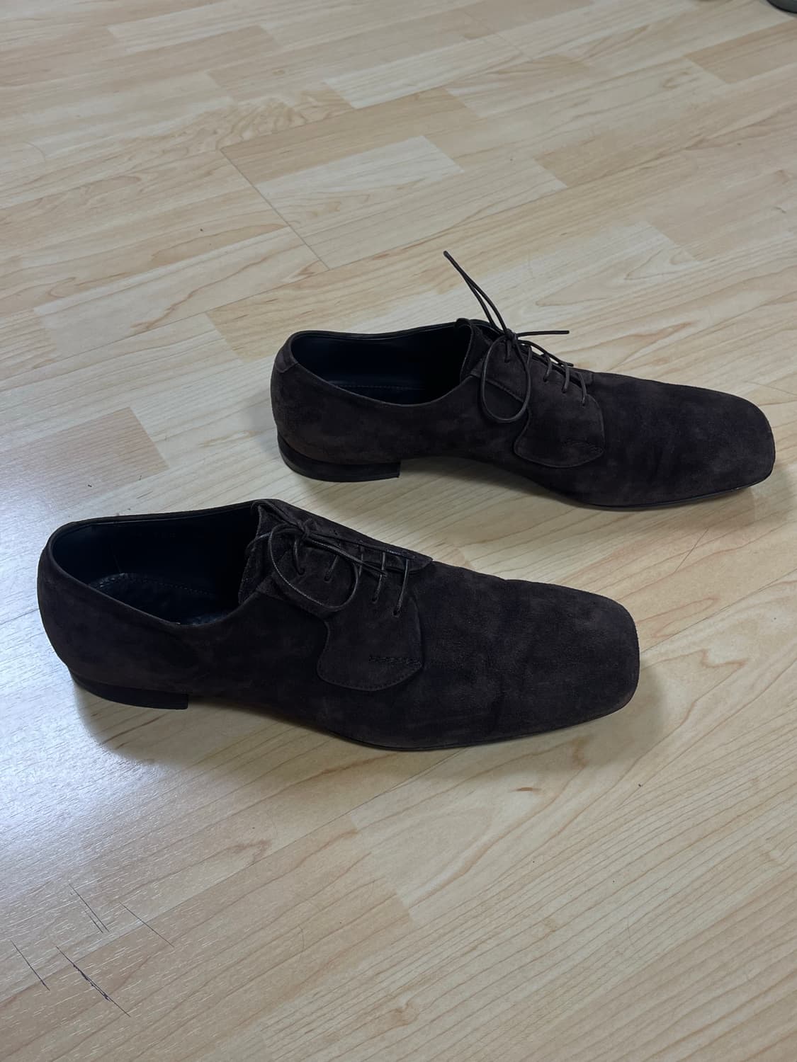 프라다 스웨이드 더비 로퍼 275 상품이미지7