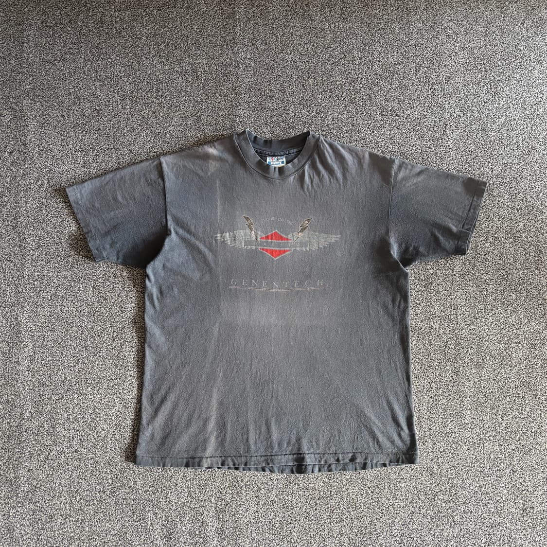80s 빈티지 GENENTCH 프로모 티셔츠 상품이미지3