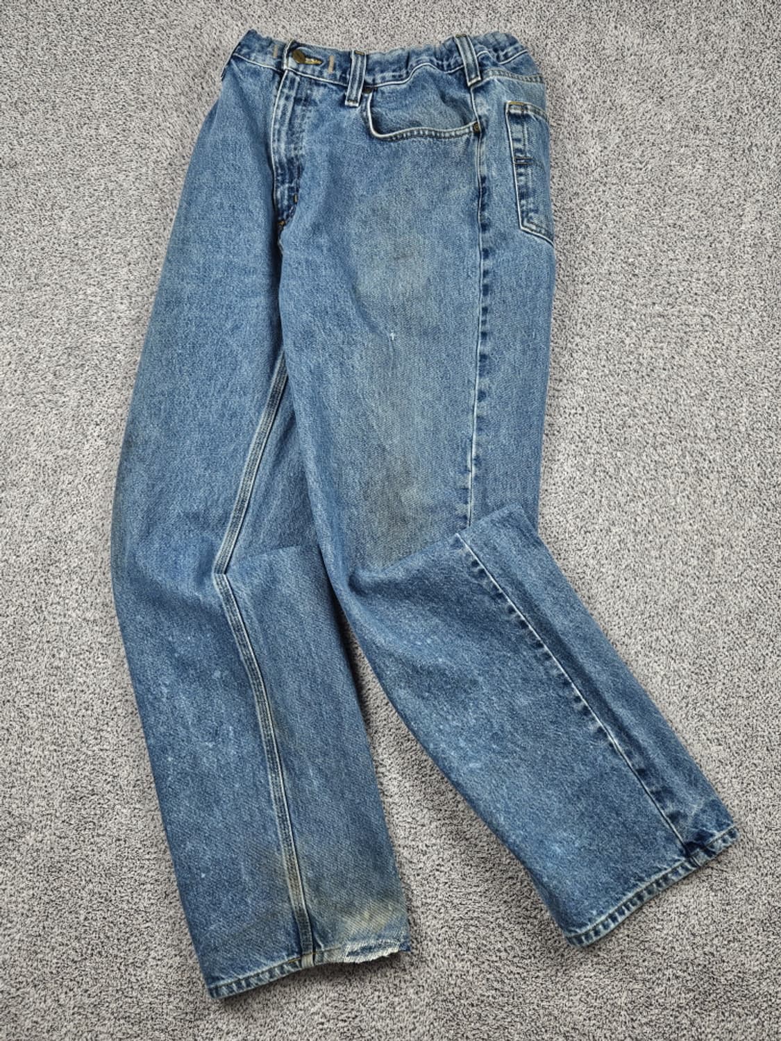 칼하트 밴딩 커스텀 데님 워크 팬츠 ( 38X32 ) / 10321 상품이미지2