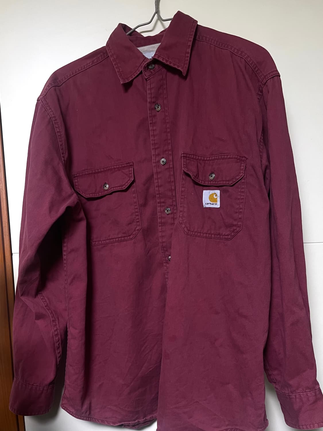 Carhartt Vintage wine shirts L 상품이미지1